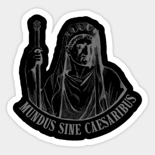 mundus-sine-caesaribus Sticker